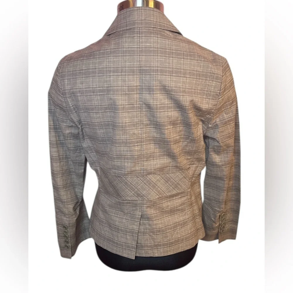 BCBGMAXAZRIA Classic Plaid Blazer Size Medium